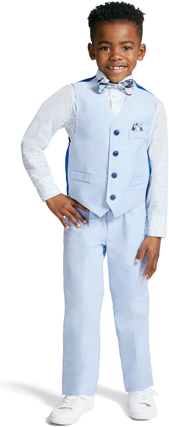Nautica Boys' 4-Piece Formal Suit Set - Image 3