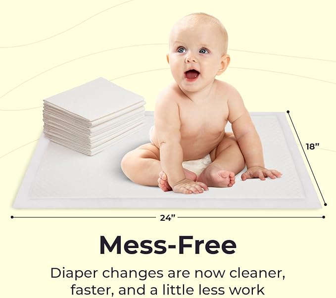 Peekapoo - The Original Disposable Baby Changing Pad Liners – 50 Pack | Super - Image 2