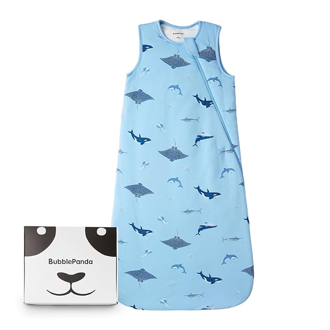 BubblePanda Rayon Made from Bamboo Sleep Sack 12-18 Months 0.5 Tog Soft by BubblePandabyOkayinn