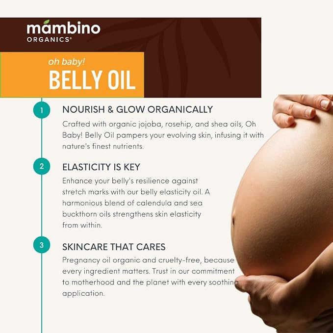 Mambino Organics Oh Baby! Belly Oil - Image 3