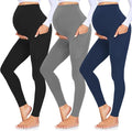 GROTEEN 3 Pack Women's Maternity Leggings by GROTEEN