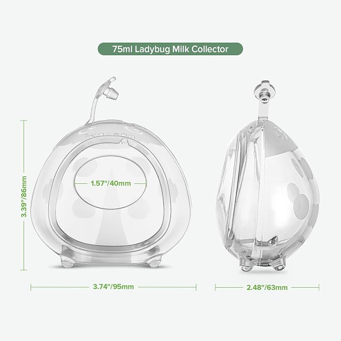 haakaa Breast Shells Nursing Cup Silicone Breast Milk Collector Milk Savers - Image 7