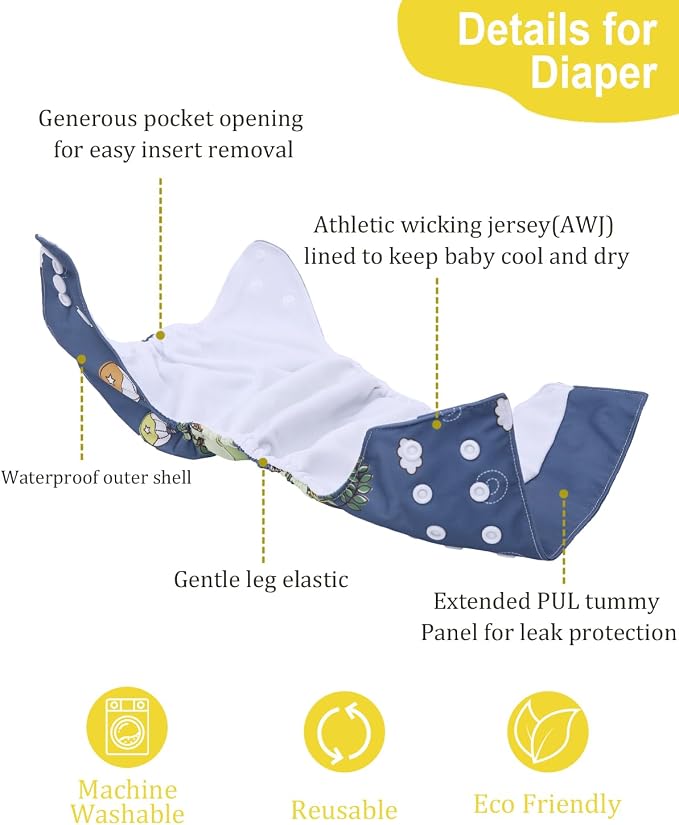 babygoal AWJ Cloth Diapers - Image 2