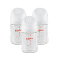 Pigeon Glass Nursing Bottle Wide Neck, Nurture & Nest, Anti-Colic, Streamlined by PIGEON