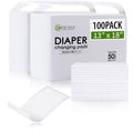 Disposable Changing Pads for Baby, 100 Pack 13 x 18 in Disposable Changing Pad by ExploreMore