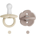 Moonkie Pacifiers Set of 2 | One-Piece Design Baby Pacifier by Moonkie