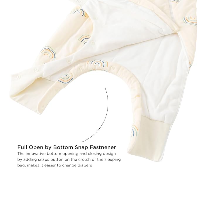 Duomiaomiao 1.5 TOG Toddler Sleep Sack 36-48 Months 100% Cotton Four Season - Image 5