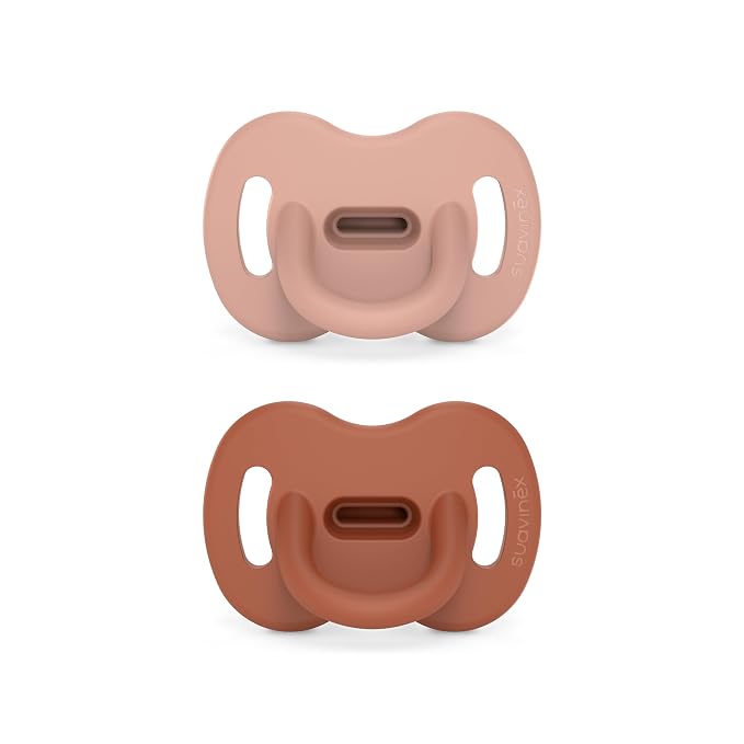 Color Essence SX PRO Silicone Baby Pacifier 2Pk, Made by Suavinex
