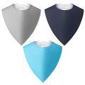 Adult Absorbent Drool Bandana Bibs, Large Soft Bibs Set by Baby+Noah