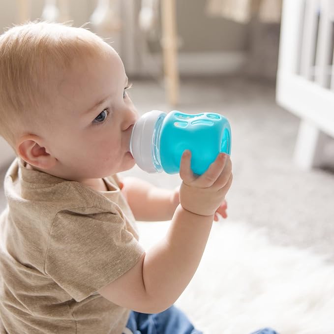 Olababy Silicone Sleeve for Avent Natural Glass Baby Bottles - Image 3