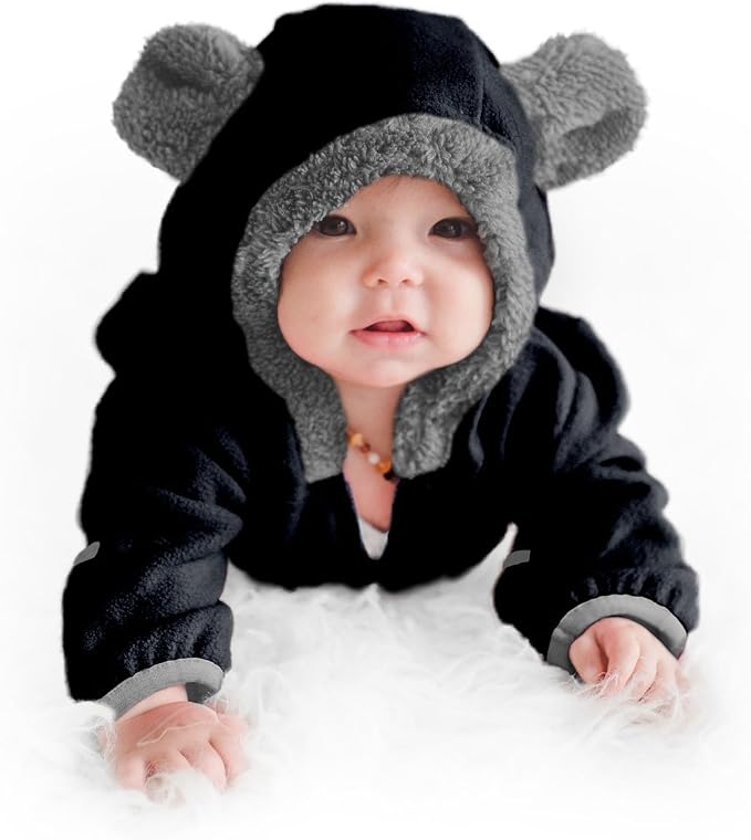 Cuddle Club Fleece Baby Bunting Bodysuit by CuddleClub