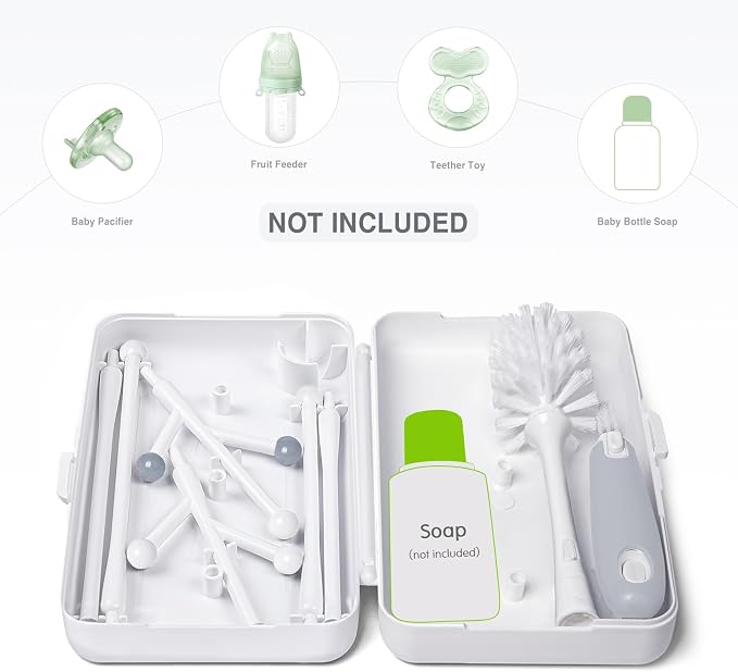 Termichy Travel Baby Bottle Drying Rack, Compact Size - Image 4