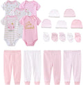 Kiddiezoom Unisex Baby Layette Essentials Giftset Clothing Set 19-Piece by Kiddiezoom