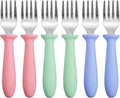 Pimoys 6-Pack Stainless Steel Toddler Forks Baby & Kids Utensils by PimoysLivingNecessities