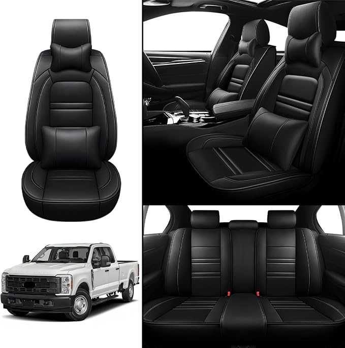Car Seat Covers for Ford f250 2011-2025 | 5-Seats Seat Covers, Waterproof Seat - Image 2