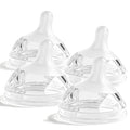 Silicone Bottle Nipples for Natural Baby Bottle, Medium Flow, 3+ Months by Aynmer