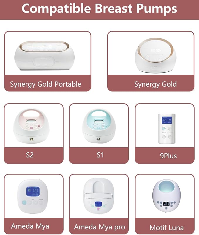 4packs 15mm Full Breast Replacement Pump Parts - Image 7