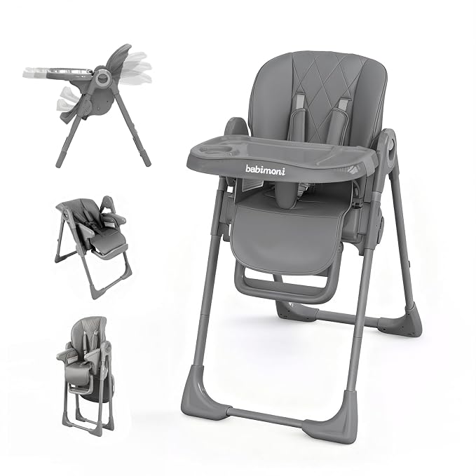 4 in 1 High Chairs for Babies and Toddlers, Foldable Baby High Chairs, Feeding by babimoni