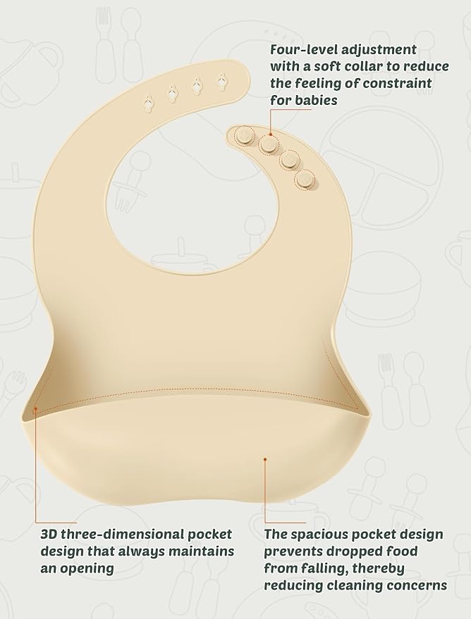 Silicone Baby Feeding Set, Eating Essentials Utensils - Image 6