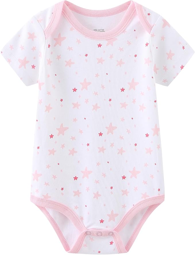 Baby Bodysuit and Pant Set 10-pcs Cotton Soft Newborn Boy Girl Clothes Outfits - Image 5