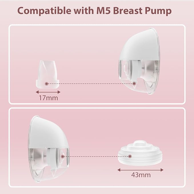 14PCS Breast Pump Parts, M5 Breast Pumps Replacement Accessories Breastfeeding - Image 7