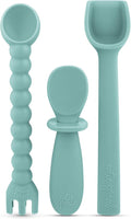Ryan & Rose Ultimate Baby Utensil Set of 3 Silicone Baby Spoons Silicone by RyanAndRose