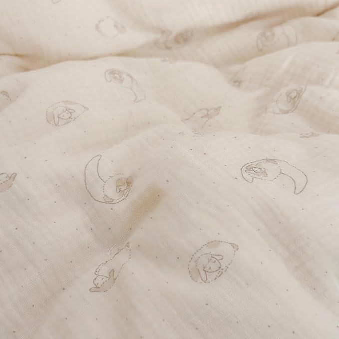 BuLuTu Muslin Kids Pillow Case Standard Size, Envelope Closure, 100% Cotton - Image 3