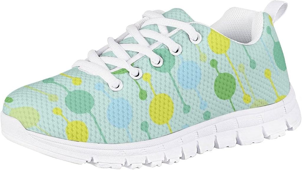 MARSVOVO First Shoes for Walking Boy Girl Athletic Lightweight Flexible Lace-up - Image 3