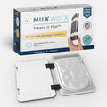 Freeze It Flat Breast Milk Storage Bag Freezer Organizer by MilkWorx