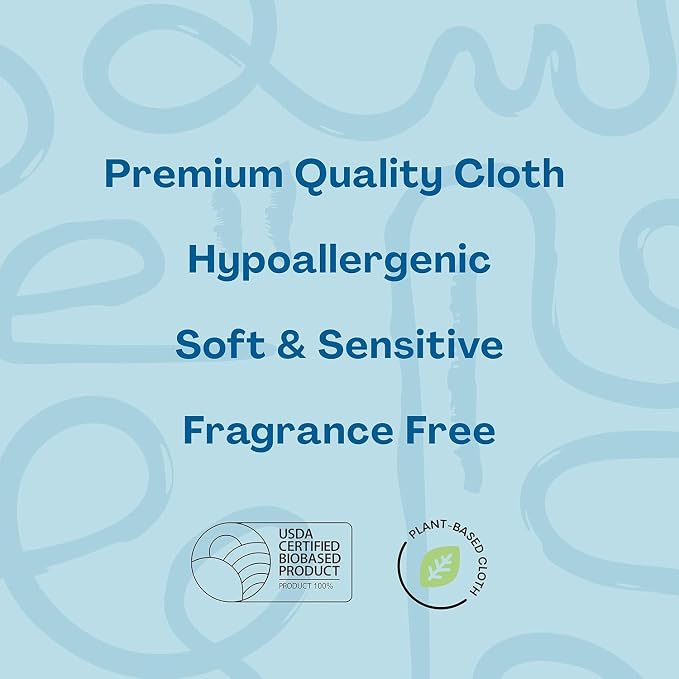 Hello Bello Extra Gentle Unscented Baby Wipes, Plant Based, Made - Image 5