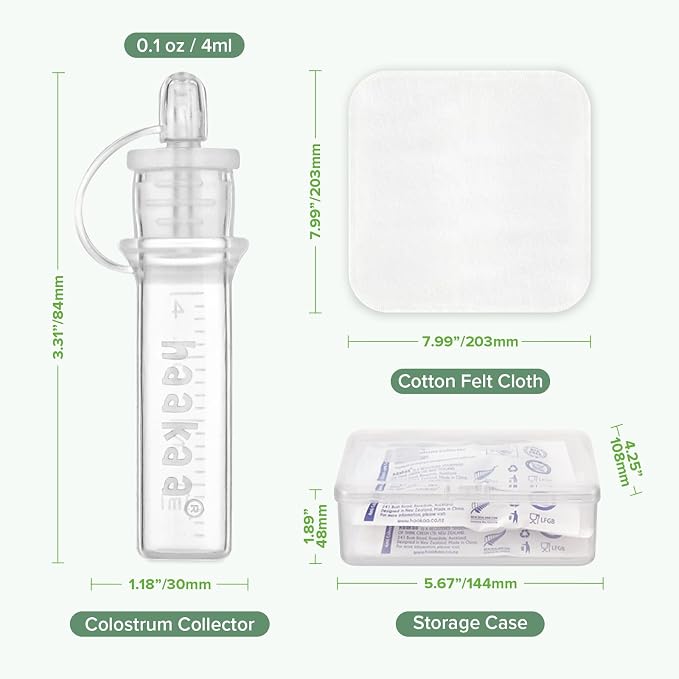 haakaa Colostrum Collector Kit Breast Milk Collector - Image 8