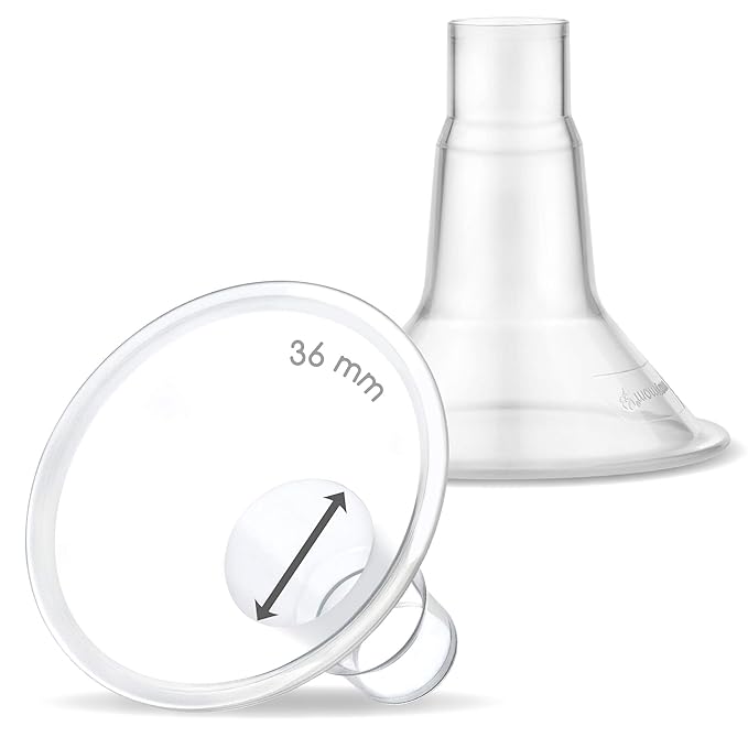 Maymom Brand 36 mm 2xTwo-Piece Extra Extra Large Breastshield Compatible by Maymom