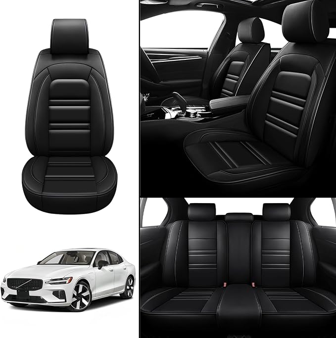 Seat Covers for Volvo Car s60 2001-2025 | 5-Seats Leather Seat Covers - Image 2