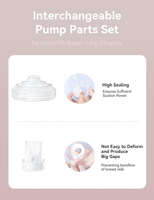 10PCS Breast Pump Parts Compatible - Image 2