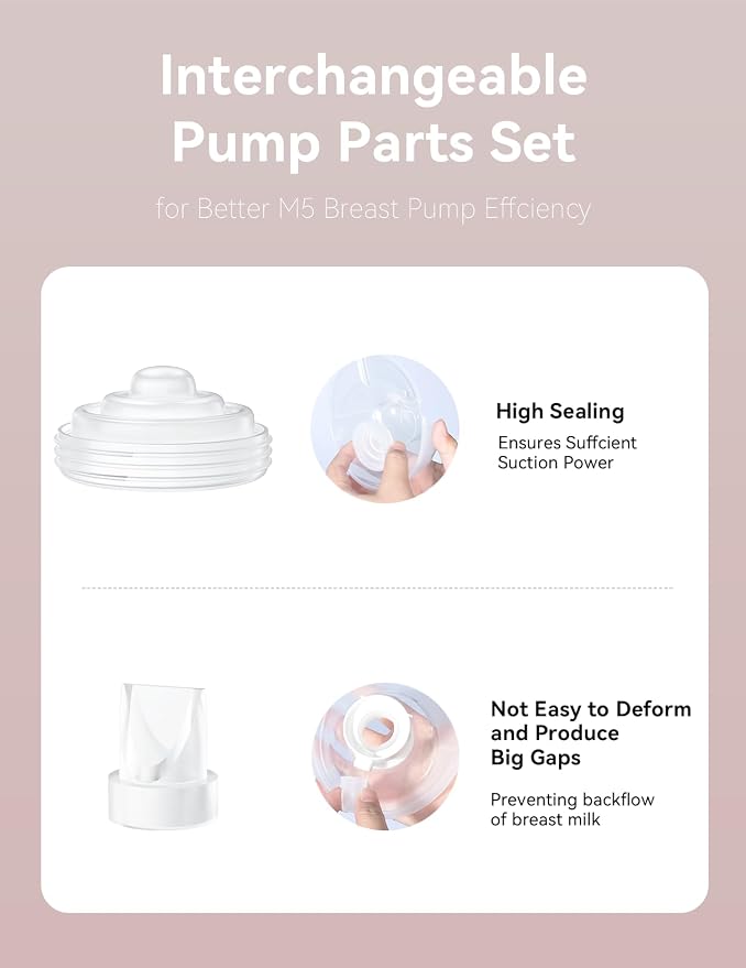 14PCS Breast Pump Parts Compatible - Image 2