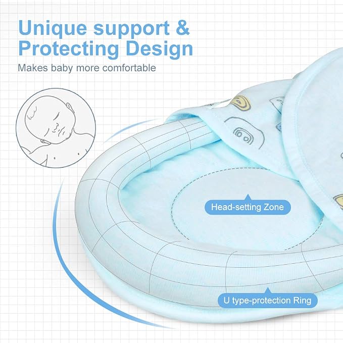 Premium Soft Cotton Baby Swaddle Blankets, Unisex Baby Blanket Wrap - Image 3