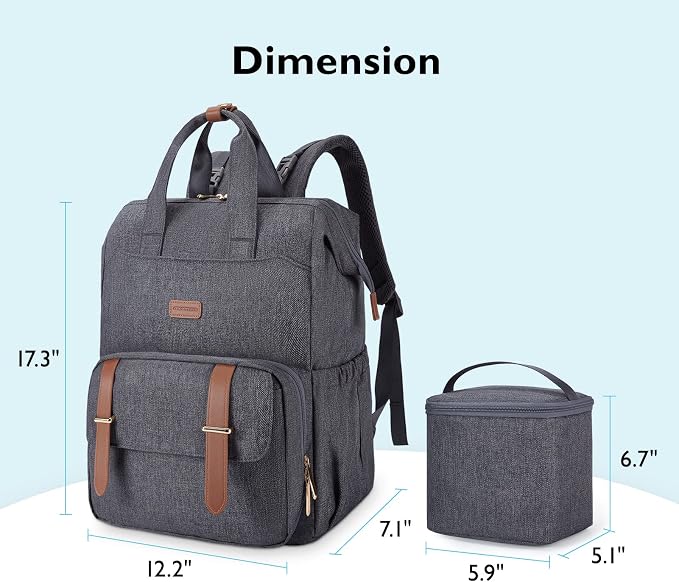 mommore Breast Pump Bag Backpack - Image 7