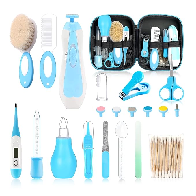 Baby Grooming Kit，Electric Safety Nail Trimmer Baby Nursery Kit，Infant Safety - Image 8