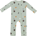 KYTE BABY Unisex Rayon Made From Bamboo Zippered Rompers 0-24 Months by KYTEBABY