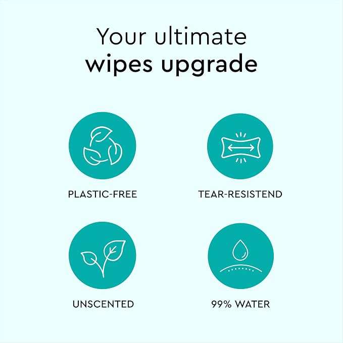 LILLYDOO Baby Wipes with 99% Water – Unscented, Hypoallergenic, Plant-Based - Image 4