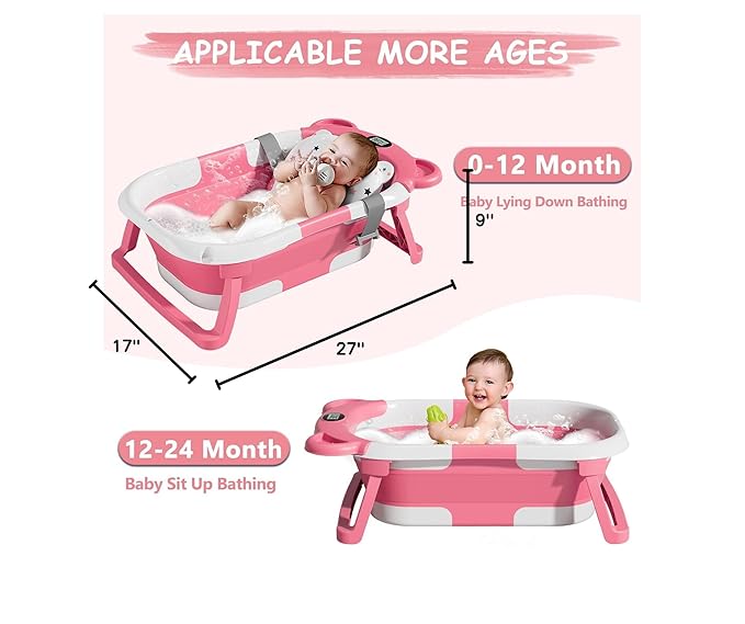 MoreFeel Collapsible Baby Bathtub - Image 8