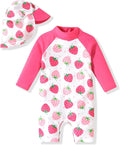 Aalizzwell Baby Girls Long Sleeve One Piece Bathing Suit by Aalizzwell