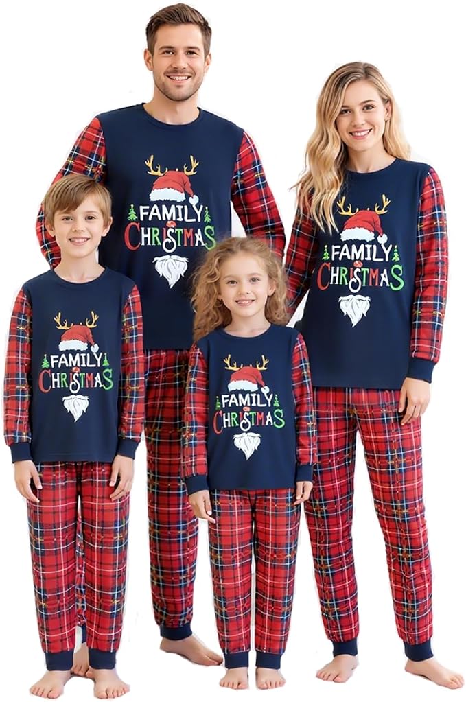 Awoscut Family Christmas Pajamas Matching Pajamas by Awoscut