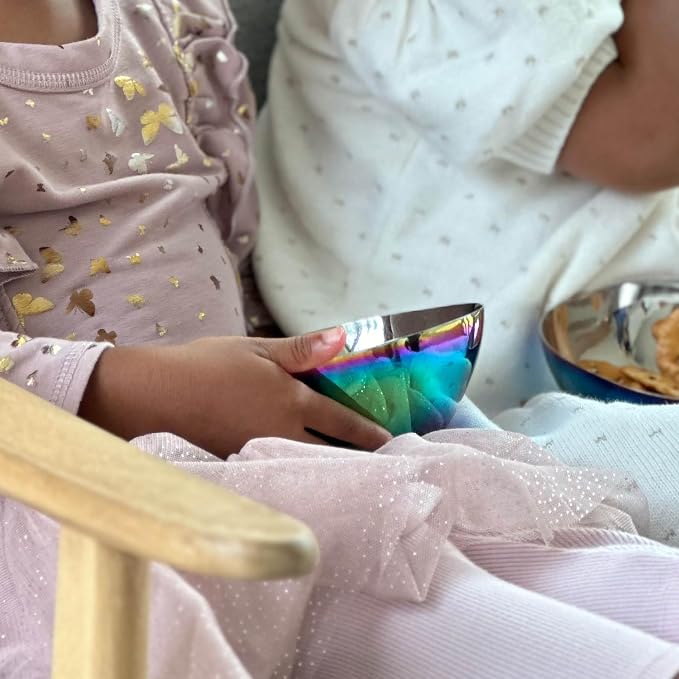 Ahimsa Stainless Steel Bowls for Kids | Non Toxic, Pediatrician Designed - Image 8