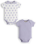 MONICA + ANDY Baby Organic Short Sleeve Jack + Jill Bodysuit by monicaandy