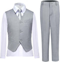 Boys Vest Set Formal Dress Suits Wedding Outfit Dresswear by Lycody