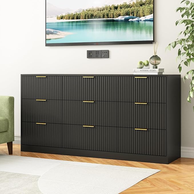 9 Drawer Dresser for Bedroom - Image 3