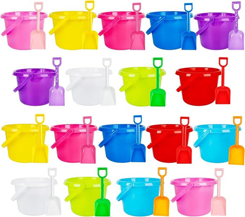 18 Sets Sand Buckets and Shovels by Unknown
