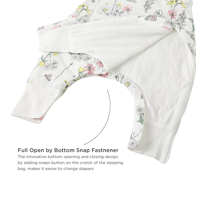 Duomiaomiao 1.5 TOG Toddler Sleep Sack 24-36 Months 102% Cotton Four Season - Image 4