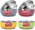 Non-Toxic Toddler Bowls with Non-Slip Base | Stainless Steel Baby Bowls by Unknown